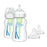 Dr Brown's Options+ Wide-Neck Anti-Colic 2pk Level2 Nipples Bottles 11oz/330ml