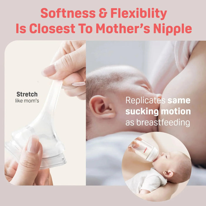 Pigeon PPSU Bottle 1pk w/ Nipple - 5oz/0M+