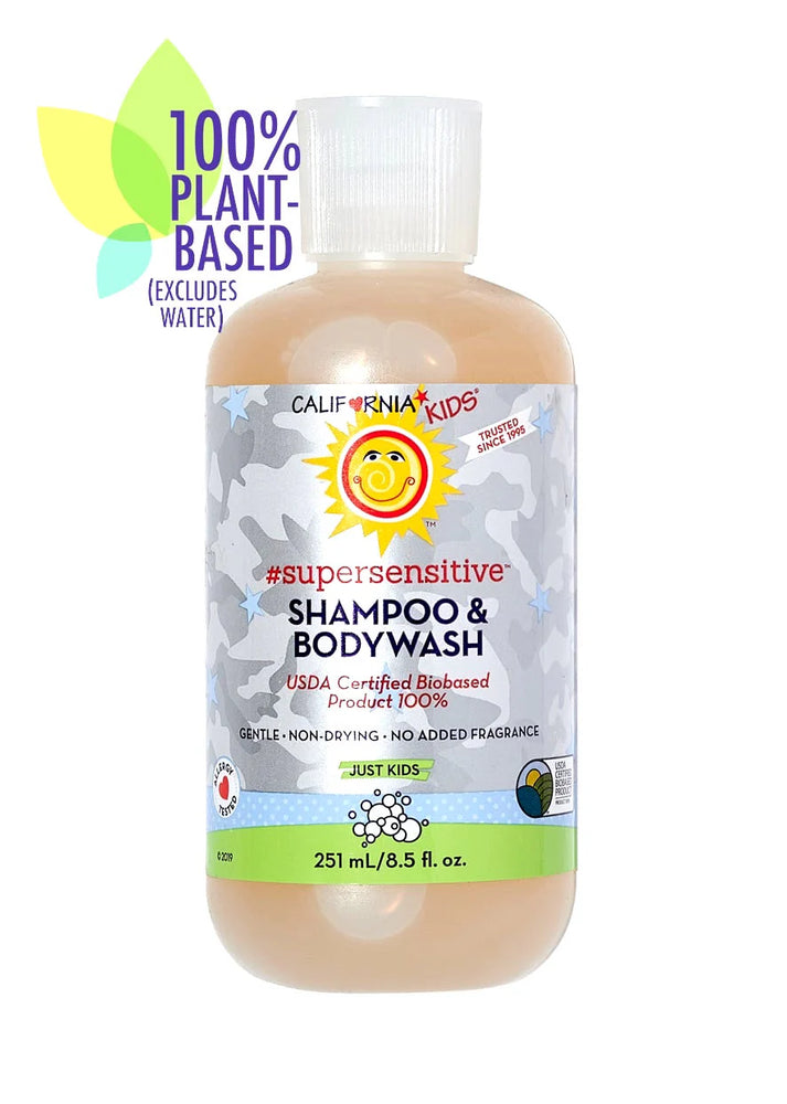 California Kids Super Sensitive Shampoo & Bodywash - 8.5