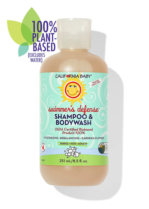 California Baby Swimmer's Defense Shampoo & Bodywash - 8.5oz