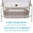 Maxi Cosi Iora Bedside Bassinet  - Horizon Sand