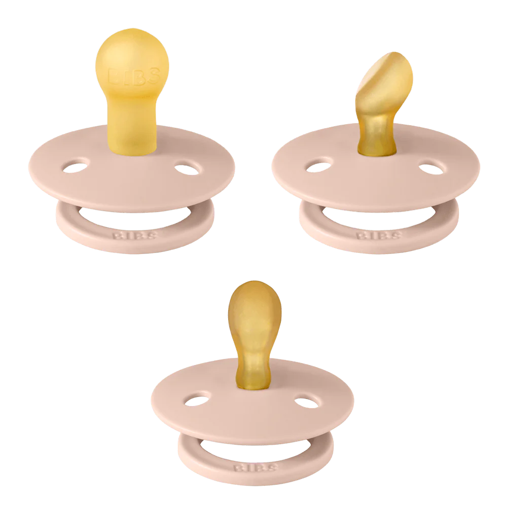 Bibs Try-It Colour Collection Blush 3 Pack 0-6M