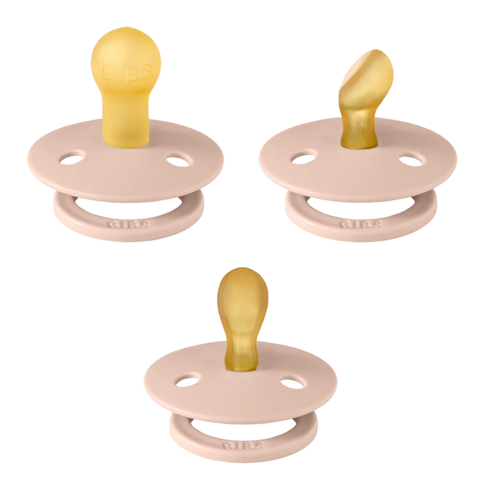 Bibs Try-It Colour Collection Blush 3 Pack 0-6M