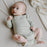 Belan.J Long Sleeve Onesie - Sage