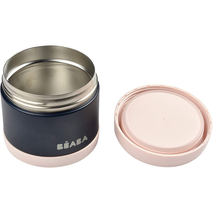 Beaba Stainless Steel Insulated Jar 16oz - Pink