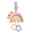 Itzy Ritzy Jingle Attachable Travel Toy - Pastel Rainbow
