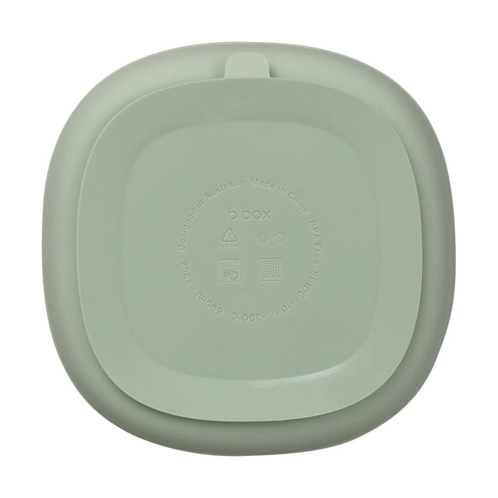 Bbox Silicone Plate+Lid - Sage