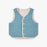 Petite Revery Quilted Reversible Vest - Nimbus Cloud