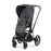 Cybex Priam4 - Rose Gold Frame w/ Simply Flowers Grey Seat