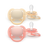 Avent Ultra Soft Pacifier 2pk 0-6M - Sand/Blossom