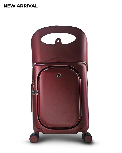 MiaMily Luggage Carry On Plus - Burgundy Red