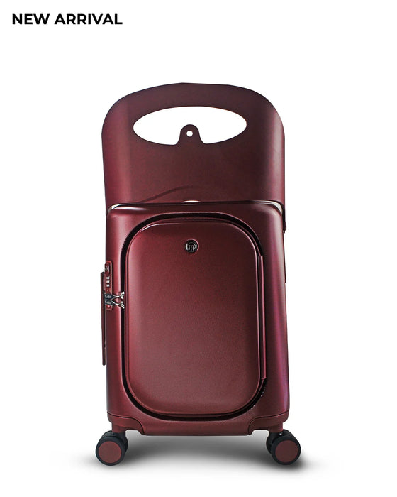 MiaMily Luggage Carry On Plus - Burgundy Red