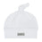 Juddlies Newborn Cap White Grey