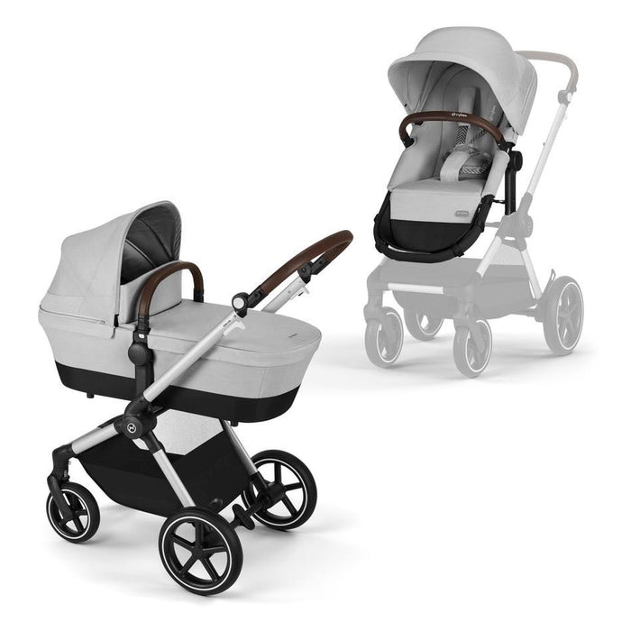Cybex EOS Lux+Maxi Cosi Mico Luxe+ Grey/Twillic Blk Bundle