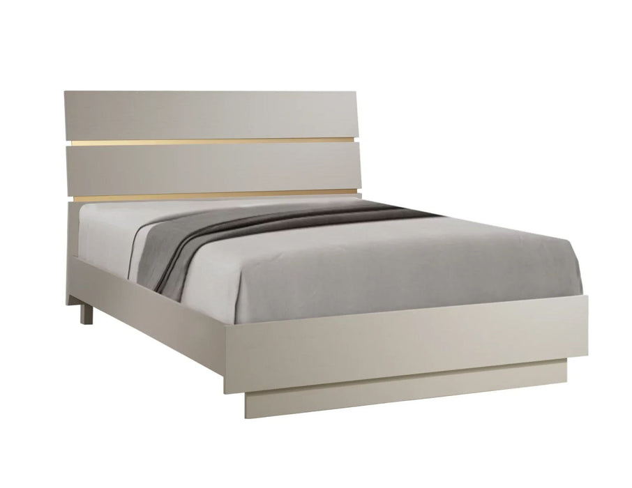 Natart Como Double Bed54" Horizontal Molding