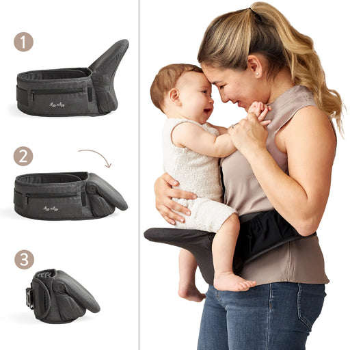 Itzy Ritzy Hold & Fold Hip Carrier