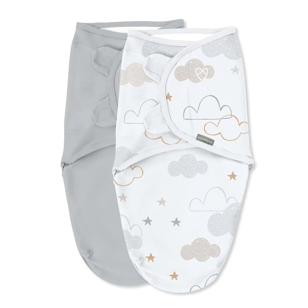 SwaddleMe Stage 1 Original 2pk - Space Clouds 0-3M