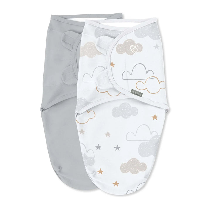 SwaddleMe Stage 1 Original 2pk - Space Clouds 0-3M