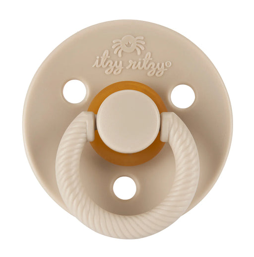 Itzy Ritzy Pacifier Natural Rubber Coconut&Toast 6-18M