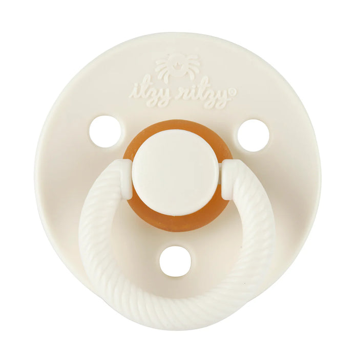 Itzy Ritzy Pacifier Natural Rubber Coconut&Toast 6-18M