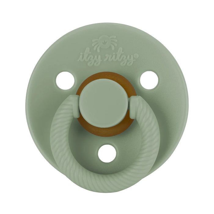 Itzy Ritzy Pacifier Natural Rubber Succulent & Agave 6-18M