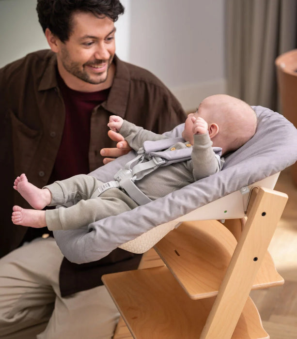 Stokke Tripp Trapp 2 Complete + Newborn Set - Whitewash/Grey