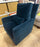 Monte Como Glider - Blue Velvet/Walnut (Floormodel/IN STORE PICK UP ONLY)