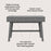 Child Craft Soho Desk - Cool Grey