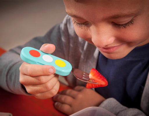 Sugarbooger Good Lunch Folding Utensil Set - Red