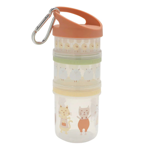 Sugarbooger Twist & Snack Stacker - Prairie Kitty