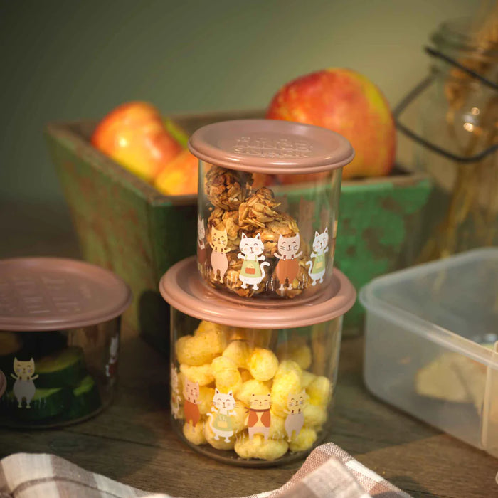 Sugarbooger Snack Container Large - Prairie Kitty