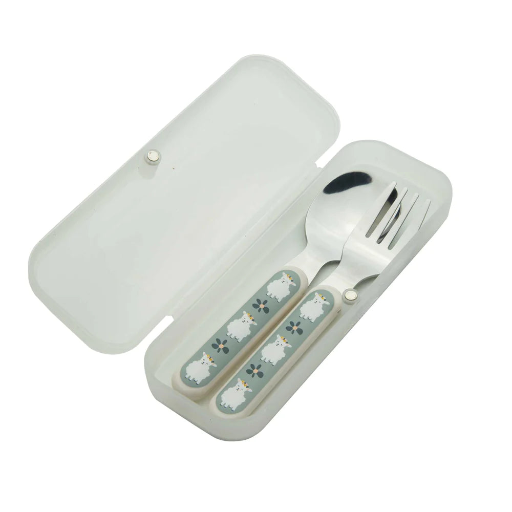 Sugarbooger Silverware Set - Lily The Lamb