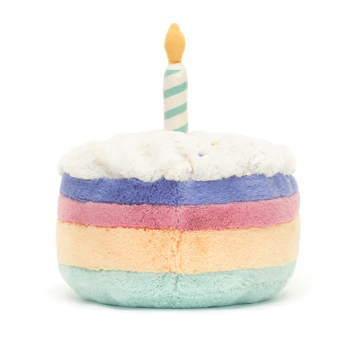 Jellycat Rainbow Birthday Cake