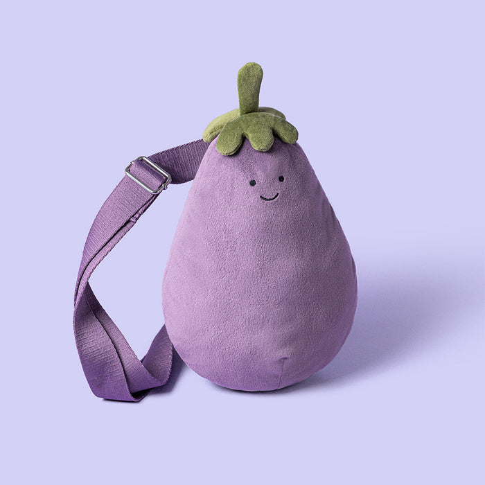 Jellycat Amuseables Aubergine Bum Bag (LIMIT 1 PER CUSTOMER)