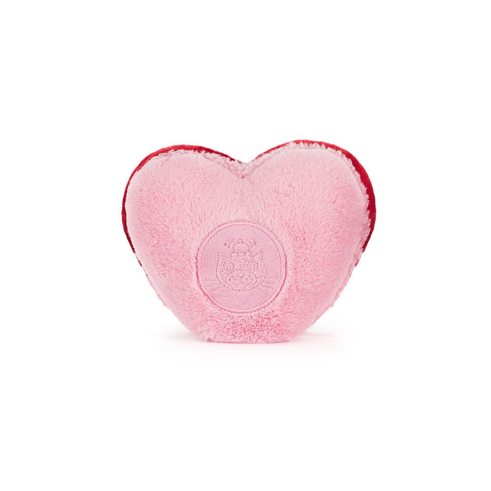 Jellycat Amuseables Colette Heart Macaron - Pink (LIMIT ONE PER CUSTOMER)