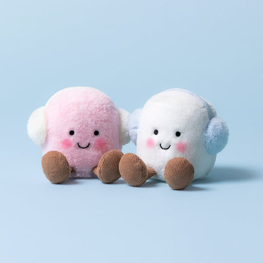 Jellycat Amuseables Toastie Pink and White Marshmallows (LIMIT ONE PER CUSTOMER)