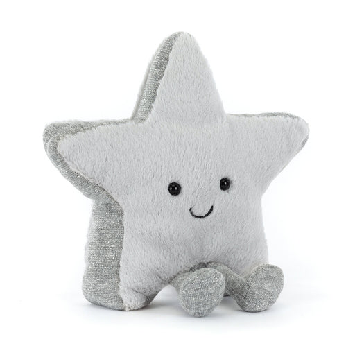 Jellycat Amuseables Silver Star (LIMIT ONE PER CUSTOMER)