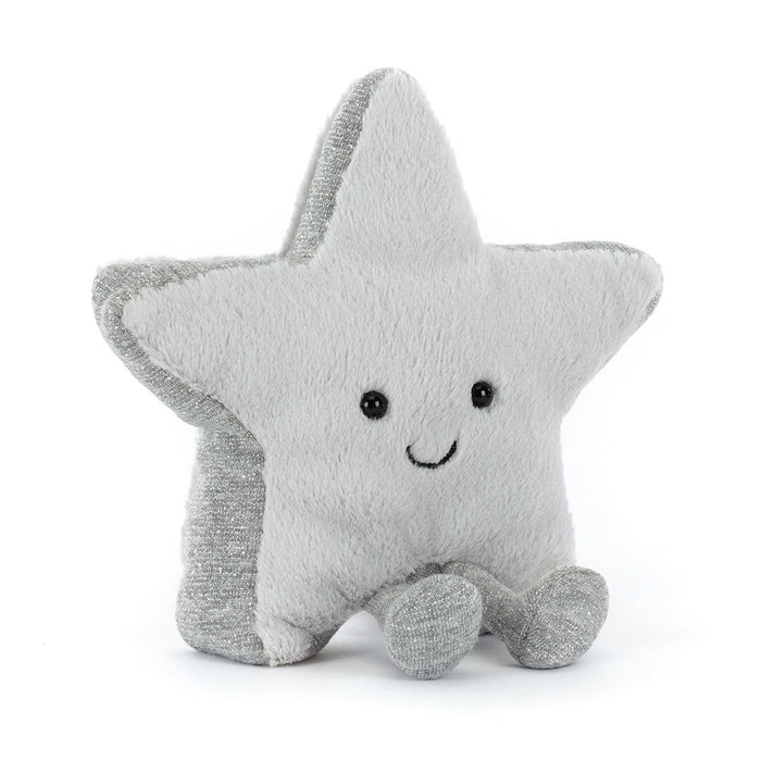 Jellycat Amuseables Silver Star (LIMIT ONE PER CUSTOMER)