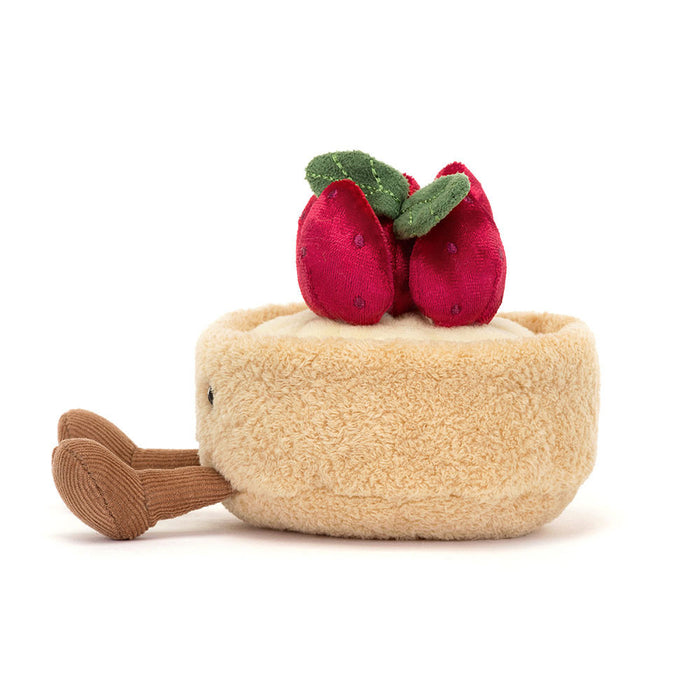 JellyCat Amuseables Fleurette Tarte Aux Fraises (LIMIT ONE PER CUSTOMER)