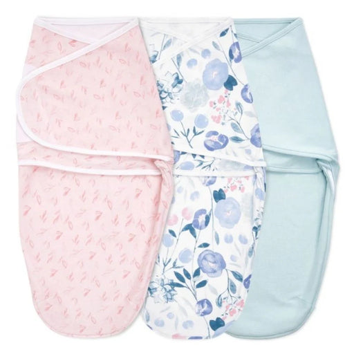 Aden + Anais Wrap Swaddles 3pc 0-3M- Flower Bloom