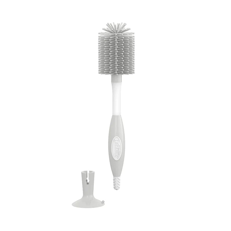 Dr Brown's Soft Touch Bottle Brush - Gray