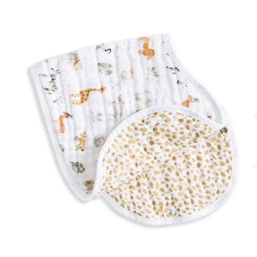 Aden + Anais Muslin Burpy Bib - Giraffe Safari