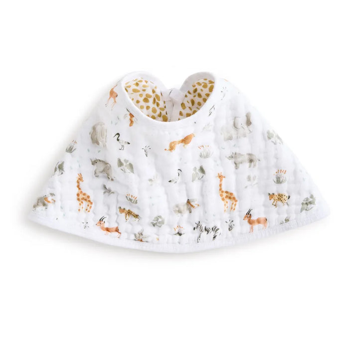 Aden + Anais Muslin Burpy Bib - Giraffe Safari