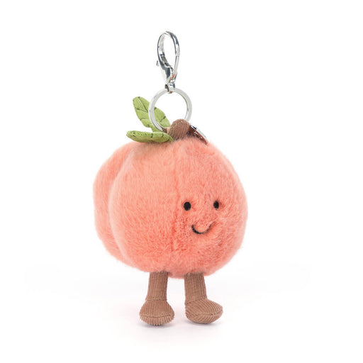 Jellycat Amuseables Peach Bag Charm (LIMIT ONE PER CUSTOMER)