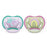 Avent Ultra Air Pacifier 2PK 0-6M - Sun Green Rainbow