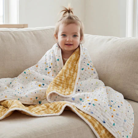 Aden+Anais Muslin Blanket 112x112cm - Kite Parade