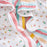 Aden+Anais Muslin Blanket 112x112cm - Ice Cream Dreams