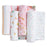 Aden+Anais Swaddle Blanket 4pk 112x112cm - Ice Cream Dreams