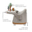 Maxi Cosi Jay Plus Feeding Booster - Elegance Beige