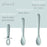 Ali + Oli Multi-Stage Spoon Set - Blue